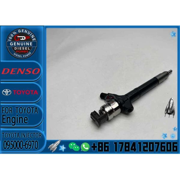 DENSO COMMON RAIL 095000-6970 23670-09190 FUEL Injector 095000-6971 for Toyota Corolla VERSO RAV4, D4D 2.0 23670-0R050