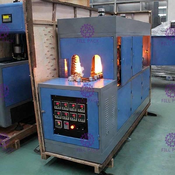 One Cavity Semiauto Gallon Bottle Blowing Machine 120bph For 3-5 Gallon