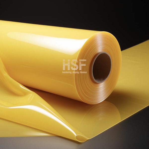80uM Yellow Cast Polypropylene Film Heat Resistance GN/T 6672
