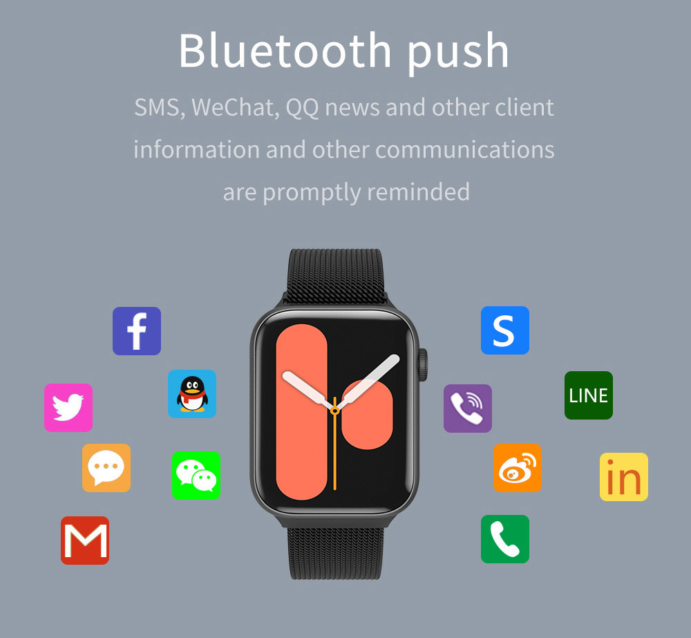 Дюйм IWO 12 Pro Макс Smartwatch 320*385 1,78 звонка IWO K8 Blt для ключа Rotati стороны температуры тарифа сердца телефона Android IOS