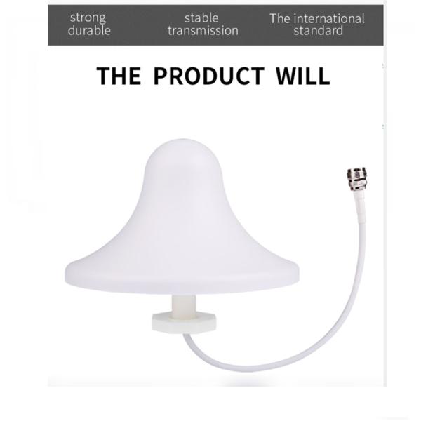 2.4g Indoor signal amplifier N Male Female White ABS Omni Wifi Ceiling Mount Wifi Antenna