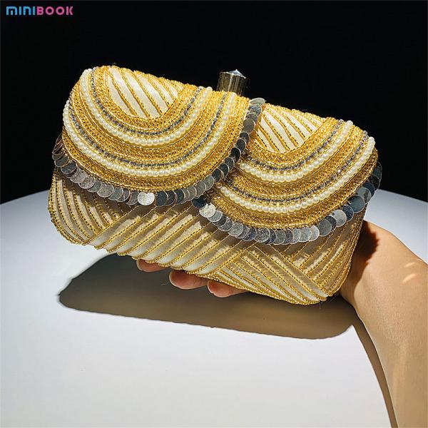 Ladies Shiny Crystal Bling Hand Bags OEM/ODM for Party Wedding Purse Evening Handbags