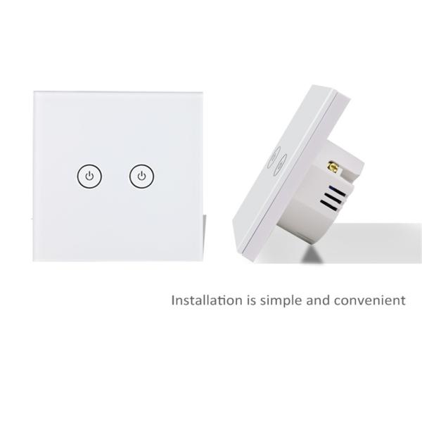 IOS / Android Automated Light Switch , 10A Remote Control Wifi Enabled Switch