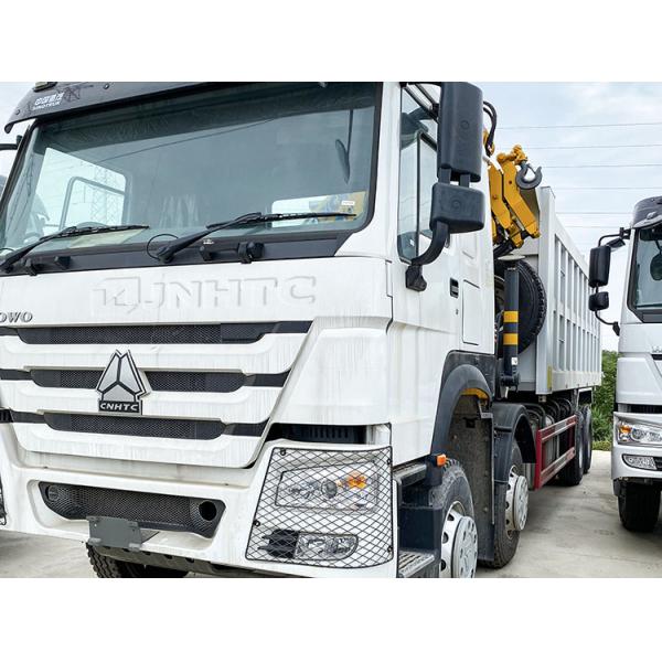 Горячий Sinotruk Howo Грузовик 8X4 10Тн Груз с складывающимся краном 16 колес Лучшая цена