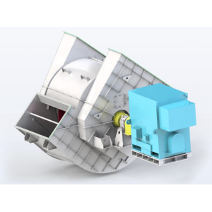 High-Temperature Fan for Flue Gas Treatment with Resistance to 1050°C