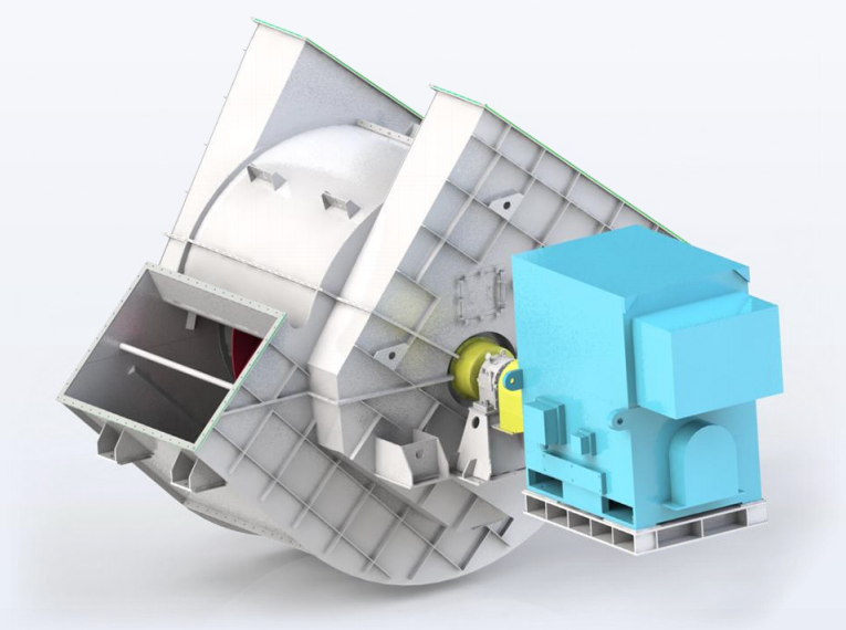 High-Temperature Fan for Flue Gas Treatment with Resistance to 1050°C