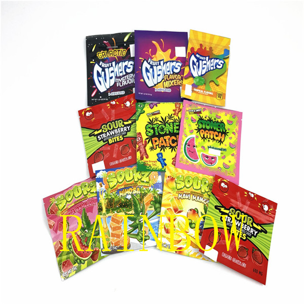 фольга 100mic VMPET CMYK плоская Mylar кладет мешок в мешки Edibles конфеты 120x150mm упаковывая