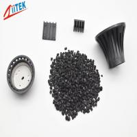 O calor de nylon preto de 5.0W/mk TCP100-50-01A que afunda o plástico condutor térmico 2.5~3.5kJ/m2 do coordenador 150℃ para o diodo emissor de luz ilumina-se