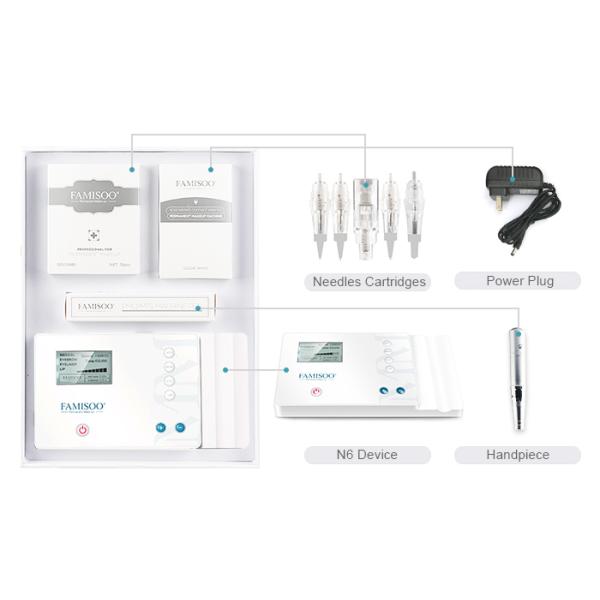 N6 Rechargeable Rotary Pen Permanent Makeup , Tattoo Eyebrow Pen Machine