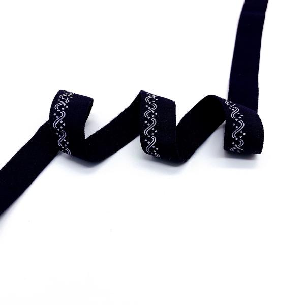 100% Polyester Printed Elastic Band Custom Strap For Garment And Home Textile Shoes