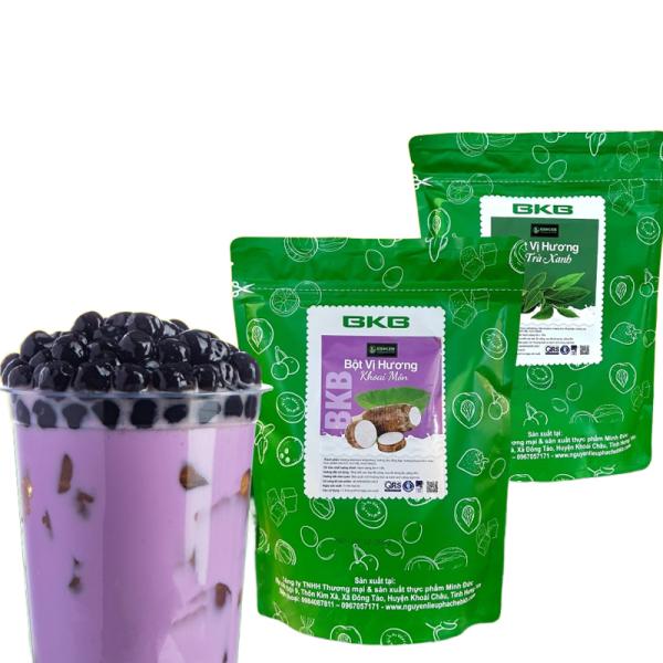 Chewy Organic Tapioca Pearls For Bubble Tea Round Pattern Halal Certified With Fruit Flavor