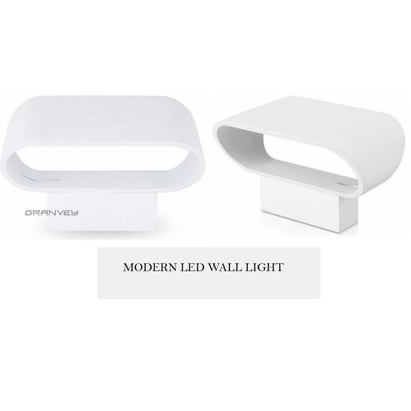 5W White Indoor Aluminum Wall Mounted LED Lights Fixtures For Residential Decor