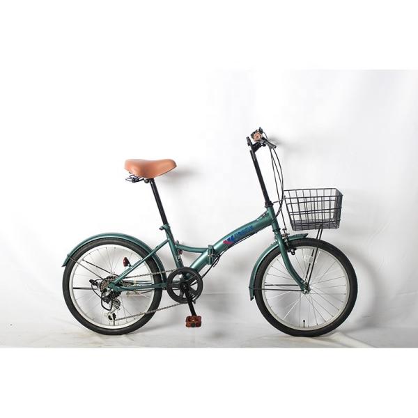 20 дюймовый стальной складный дорожный велосипед