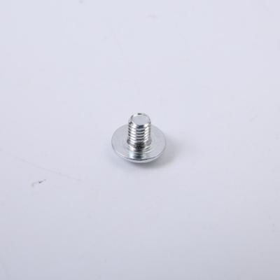 Cross Round Head Carbon Steel Screws Nickel Plated With Cushion Screws