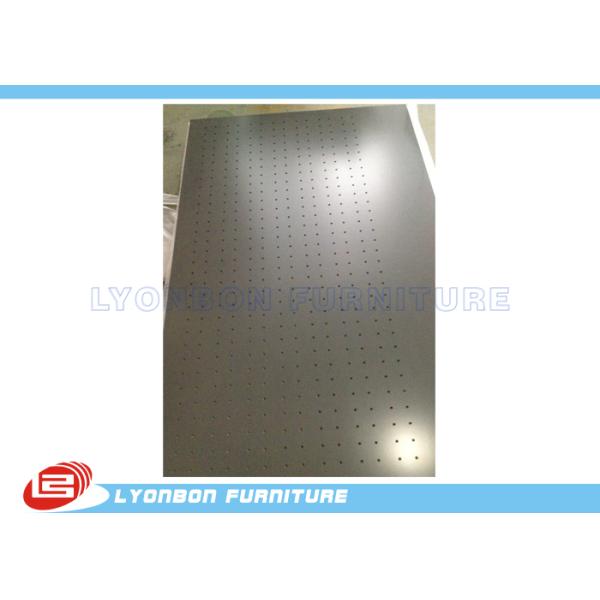 Изготовленный на заказ дисплей Pegboard MDF древесины шоколада для вспомогательного оборудования дисплея, OEM/ODM