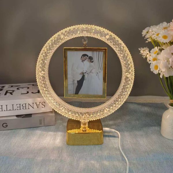 Sublimation LED Photo Frame Blanks Birthday Wedding Gift Customized Photo Frame Personalised Night Light