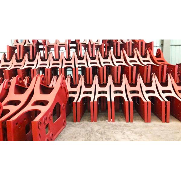 Flat 36 Tons Hydraulic Demolition Breaker Hammer 300-450 Bpm Excavator Rock Breaker