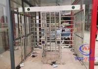 Torniquete lleno de la altura de seguridad del CE del reconocimiento facial bidireccional peatonal de las puertas RFID