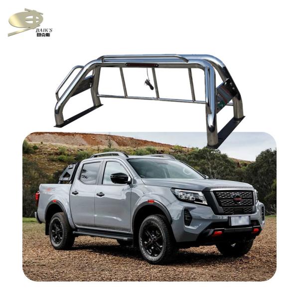 Stainless Steel Roll Bar Pick Up Truck 4x4 Accessories For Nissan Navara Np300