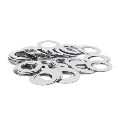 Metal Flat Stainless Steel Sealing Washers Shims 316L 304L 0.05mm