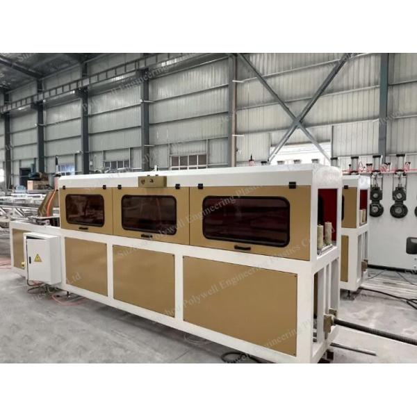 UPVC ПВХ каркасный профиль Край делающий машину Пластиковая оконная дверь Профиль экструзионная линия