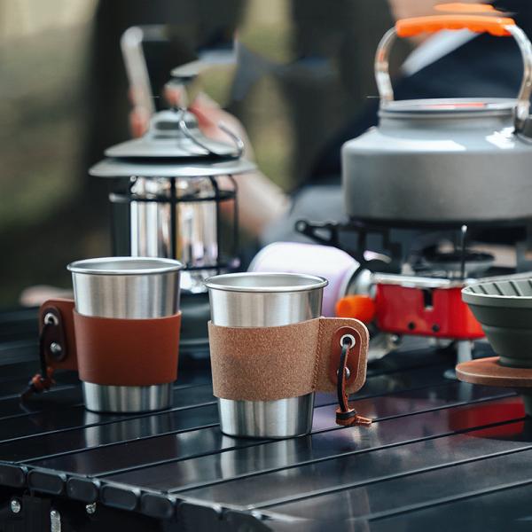 Coffee Set Outdoor Camping Lightweight Hanging Ear Stainless Steel Coffee Mug Hand Brewer