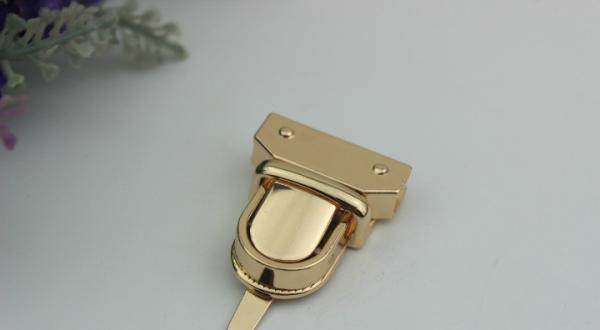 Metal Fashion Purse Accessories Zinc Alloy Nickel Color Bag Handbag Purse Push Lock