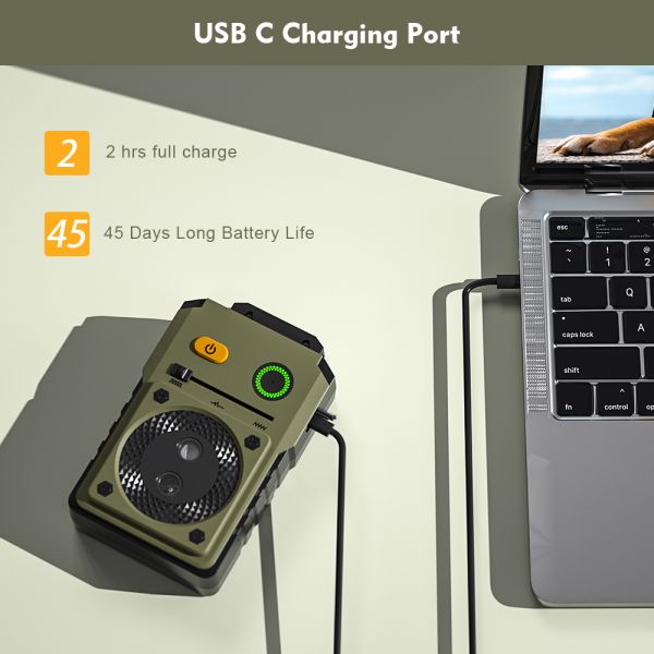 Portable Waterproof Ultrasonic Dog Trainer Plastic Bark Stopper for Dog Barking Control