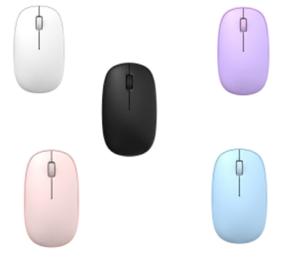 ETEK 2.4G Wireless Mouse 1200DPI Clicks 5-Color Options 1-AA Battery Powered