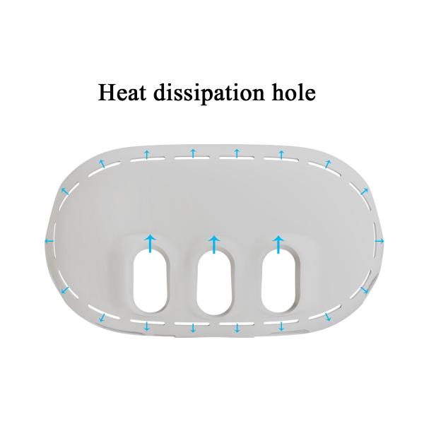 Anti Dust VR 3 Headset Protective Cover With Precise Hole Heat Dissipation Point