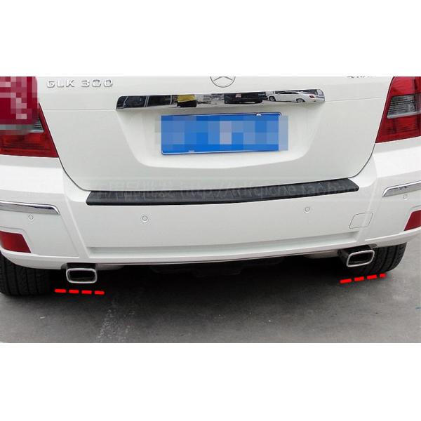 Repuestos de acero inoxidable para automóviles Capa de tubería de escape para Benz GLK 2008 2012