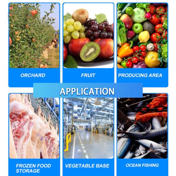 icemedal Commercial Blast Cold Room Freezer Unit Evaporator In Cold Room