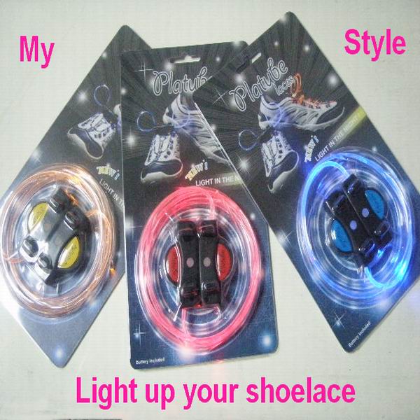 hot selling cute lighting el wire shoelace