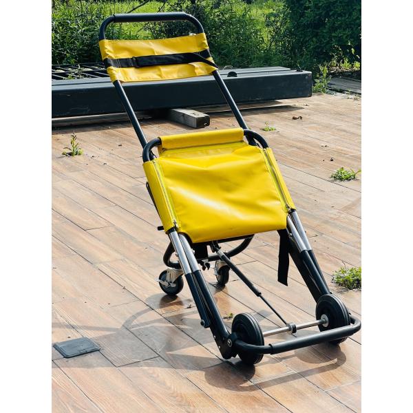 Crawler Type Stair Stretcher High Rise Building Evacuation Chair Aluminum Alloy Portable Folding Stretcher
