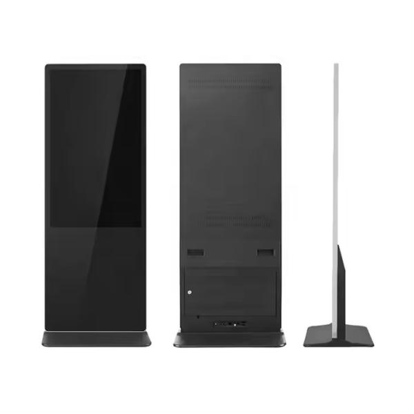 Floor Standing Digital Signage Advertising Totem Flat Interactive Panel Android Machine Computer