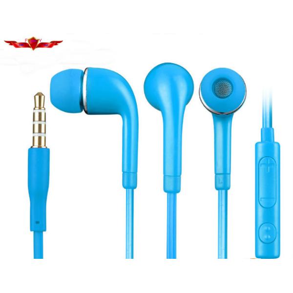 Newest Multi Color 3.5MM Wired HD Earphone With MIC For Samsung Galaxy Note3