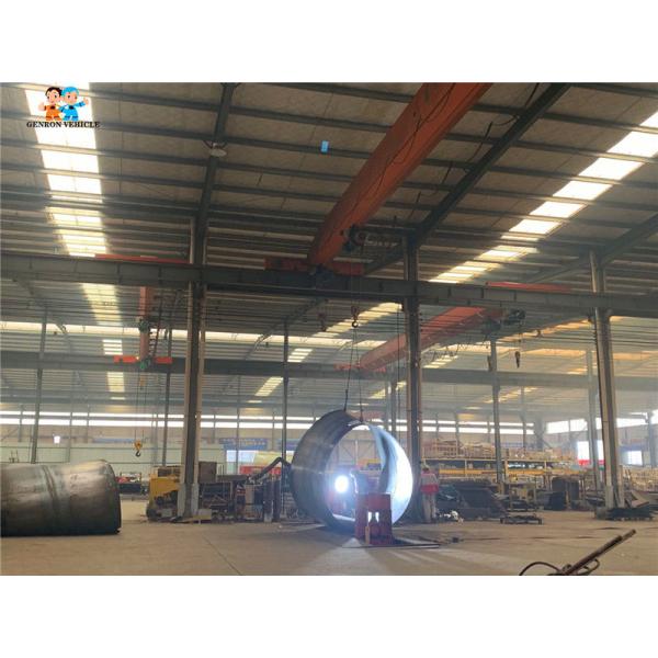 CCC сухой оптовый 3 цапф смесителя 68m3 оптовый цемента бренд Genron трейлера Semi