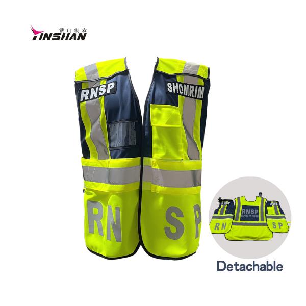 Reflective Safety Clothing for Unisex Construction Workers in S-5XL Size