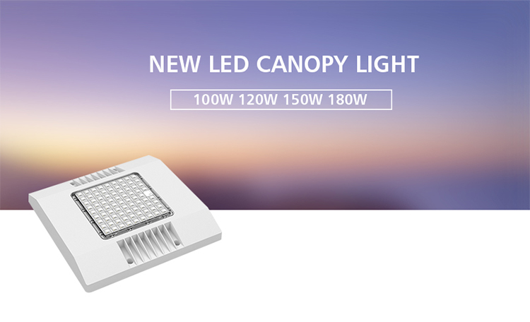 взрывозащищенные света сени СИД бензозаправочной колонки 160lm/w с Luxeon 5050 привели