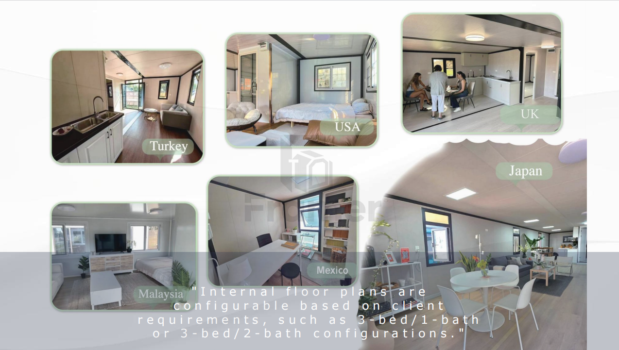 720mm Width Expandable Easy Assembly Folding House