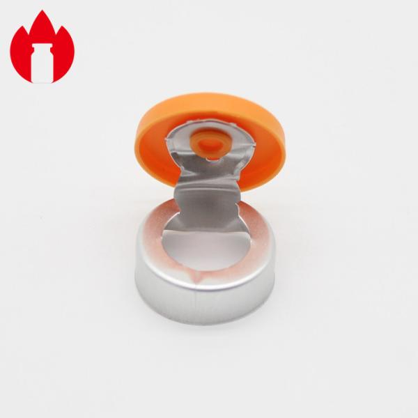 les chapeaux pharmaceutiques de fiole d'injection de 20mm arrachent le type matériel en plastique d'aluminium de pp
