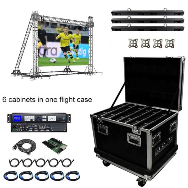P4.81 SMD2121 1500cd/m2 Stage Led Video Screen 500x500mm