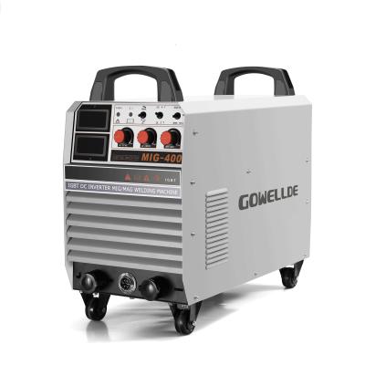 Máquina de soldadura do gás do respingo do módulo do inversor da indústria pesada Mig400I IGBT da série do MIG baixa