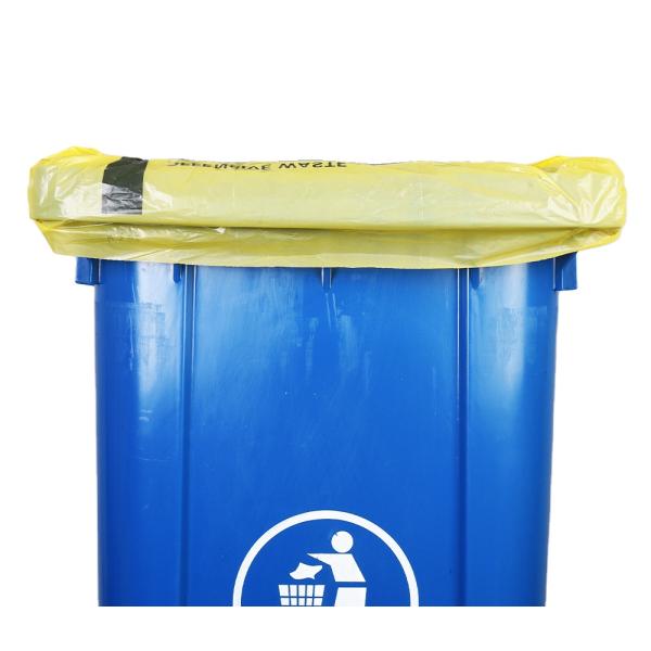 Переносные мешки с плоским ртом для больничных и клинических отходов толщина 5-100 микрон