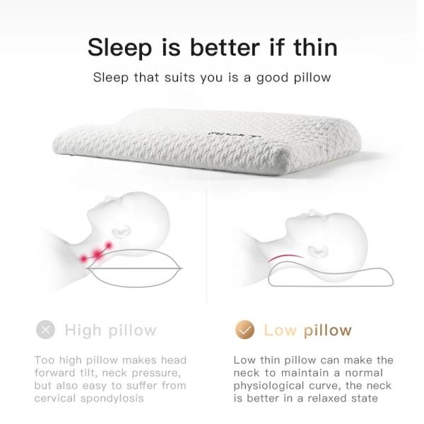 Packaging Options Carry Bag/Color Bag/Drawstring Bag/Carton Memory Foam Orthopedic Pillow