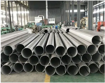 Stainless Steel Hollow Pipe Luxury Metal Tube Welded Polished Round Pipe 304 Steel Pipe