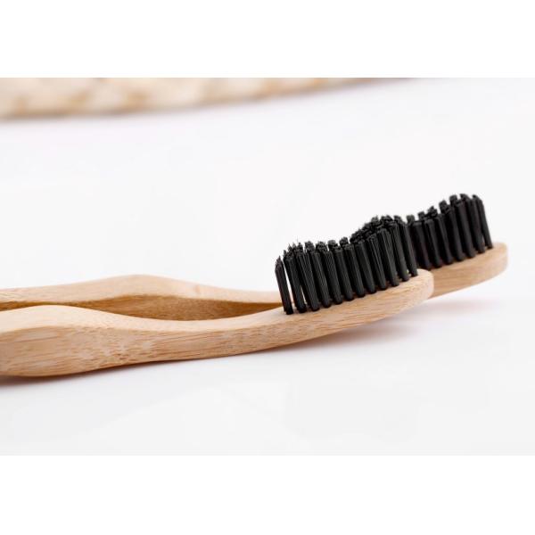 MSDS Plastic Free Bamboo Toothbrush With Biodegradable Bristles