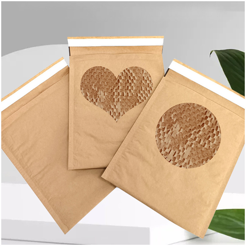 Secure Shipping Kraft Honeycomb Mailer with Impact Protection and Brand-Friendly Design