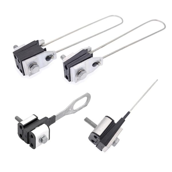 Metal Insulating Dead End Clamp Aluminum Wire Anchoring Wedge Tension Cable