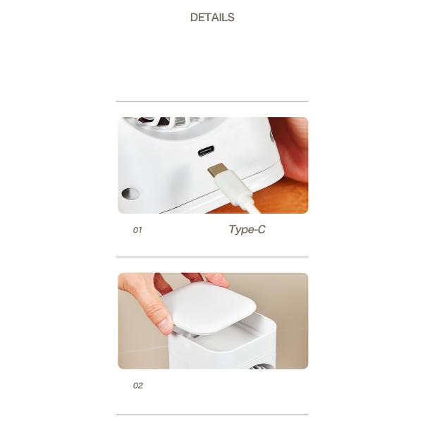 Portable Desktop Cold Air Fan with Night Light and Adjustable Height Box Size 21.2kg